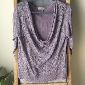 Super pretty purple top for holiday season